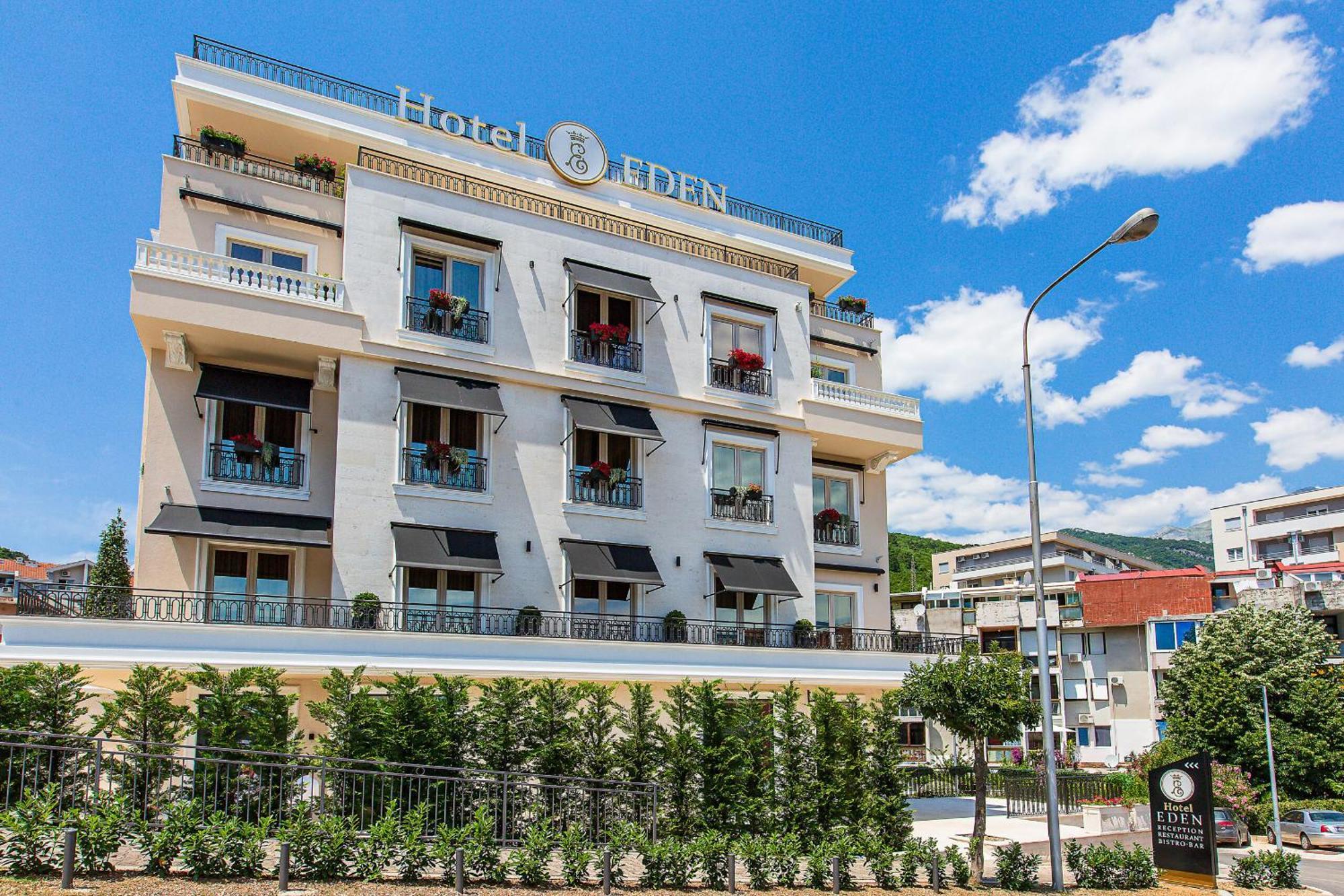 Hotel Eden Budva Exterior foto